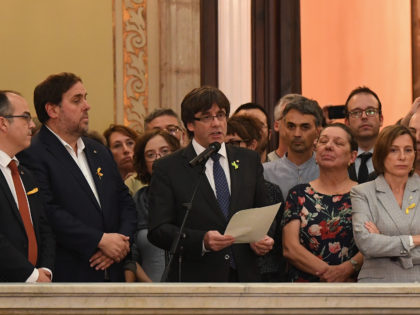 Pivotal Day For Catalan Independence As Crisis Comes To A Head
