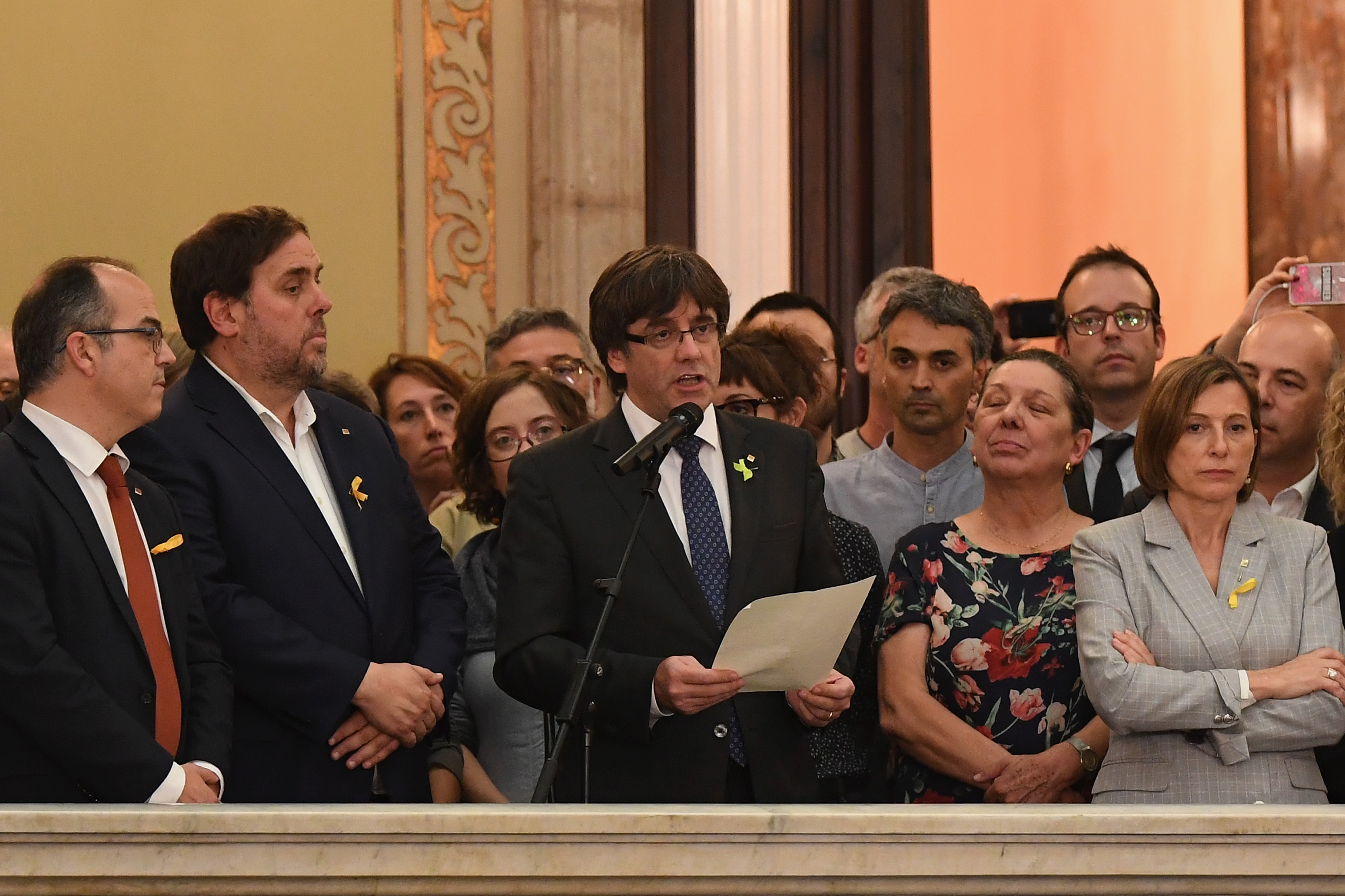 Pivotal Day For Catalan Independence As Crisis Comes To A Head