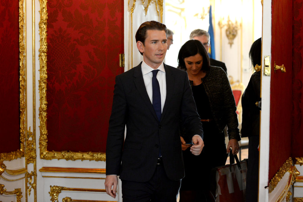 Austrian President Meets Election Winner Sebastian Kurz