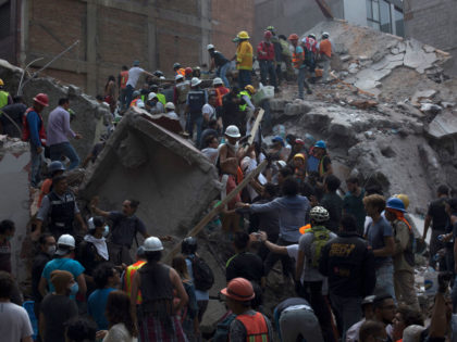 Earthquake Strikes Mexico City