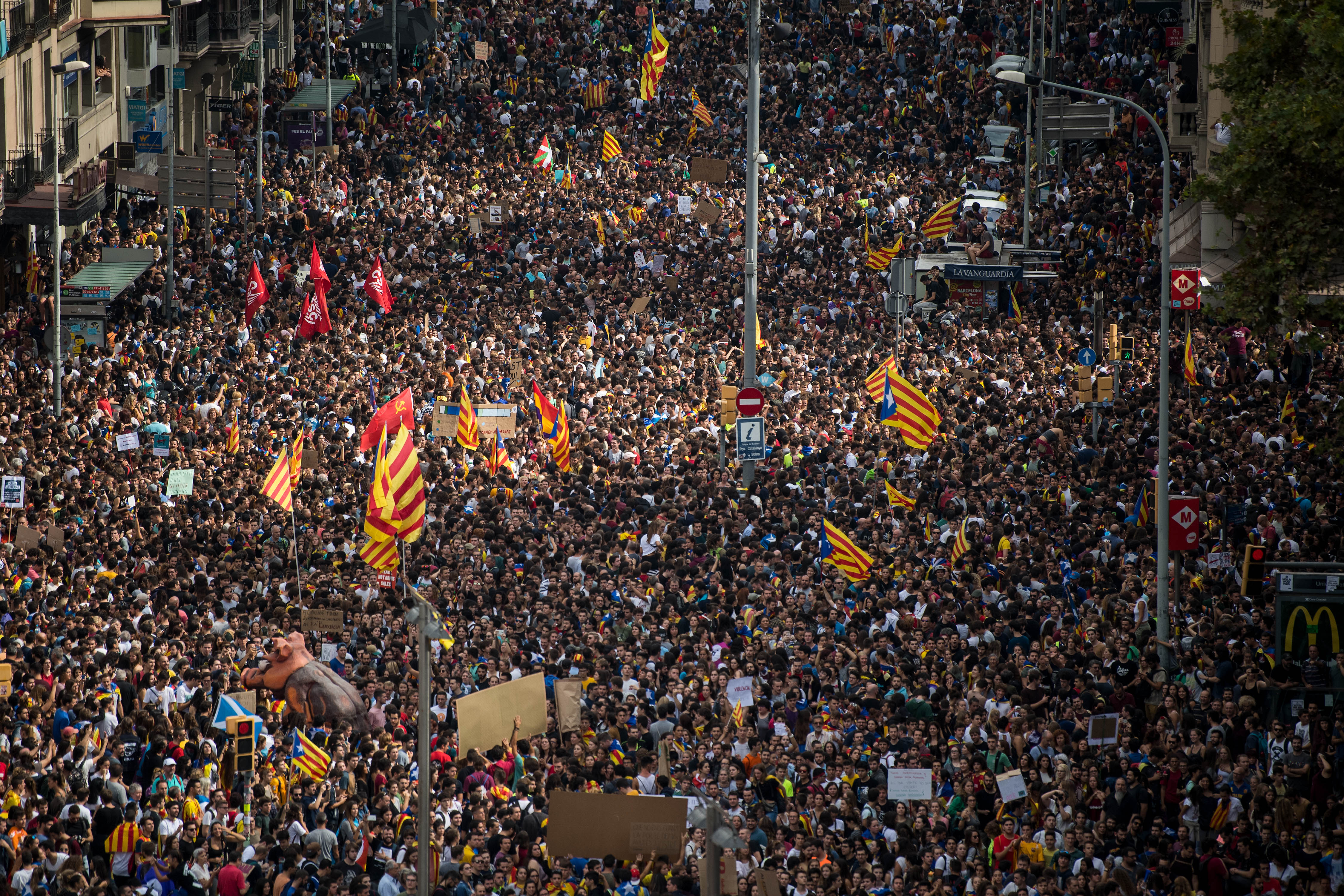 Aftermath Of The Catalonian Independence Referendum