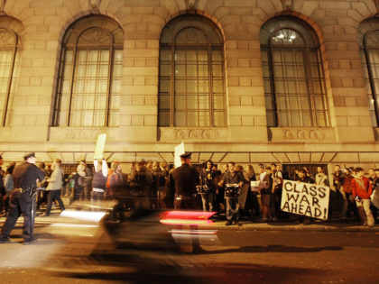 Labor Movement And An Organized College Walkout Add Support To Occupy Wall Street Protest