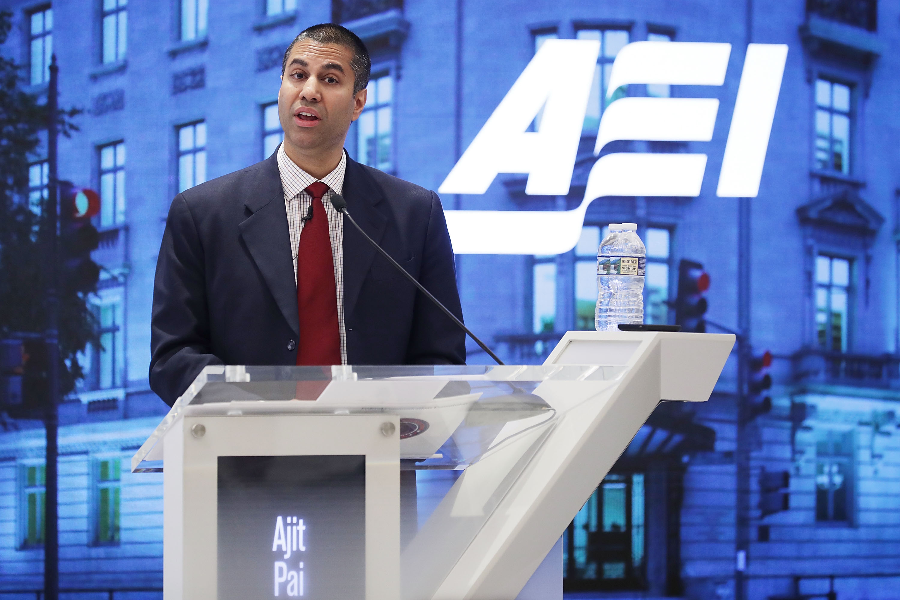 FCC Chairman Ajit Pai Speaks At American Enterprise Institute
