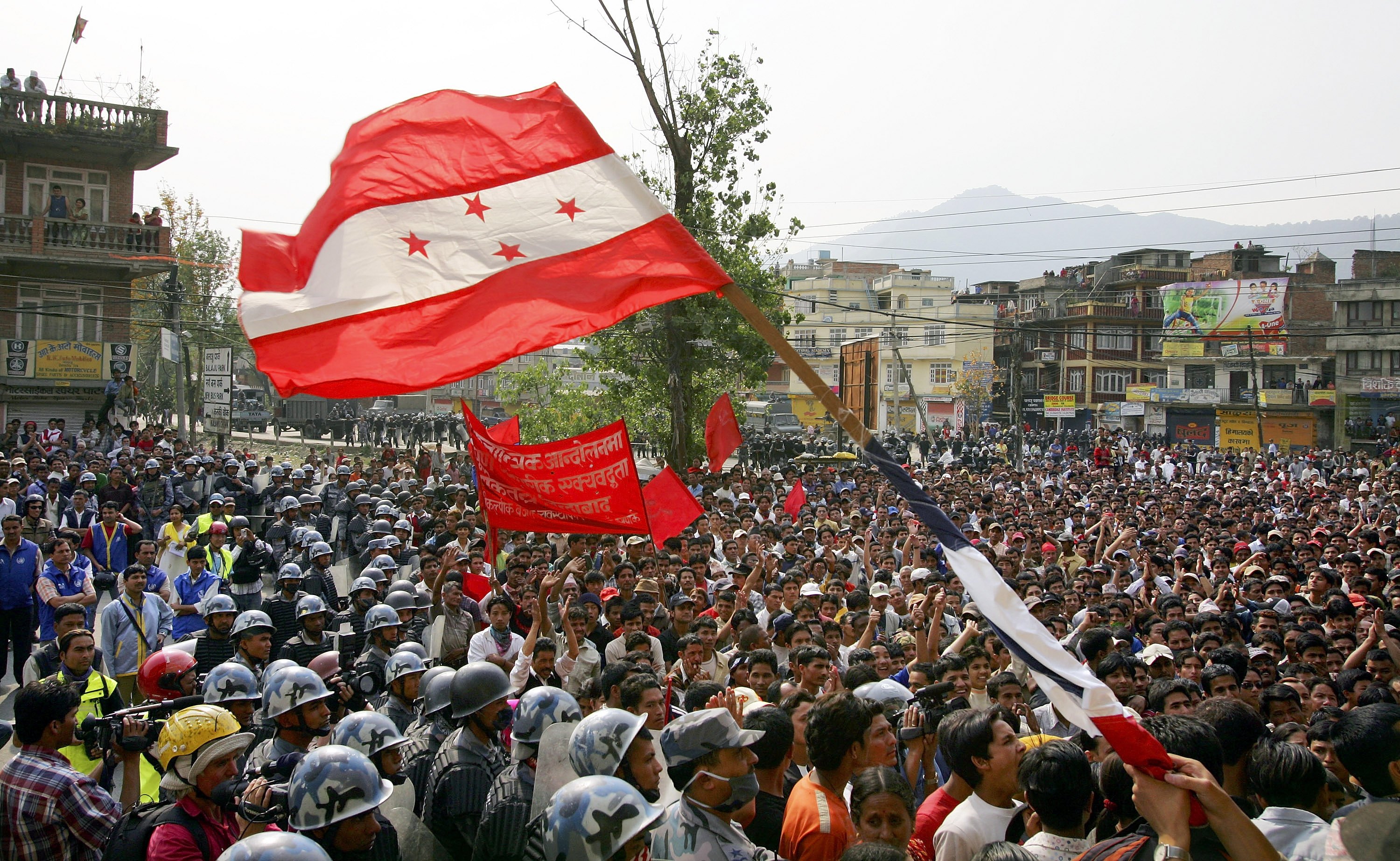 Anti-Monarchy Protest Continues in Nepal