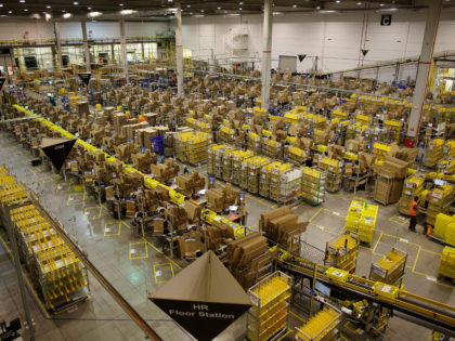 Amazon Fulfillment Prepares Ahead Of Christmas In Madrid
