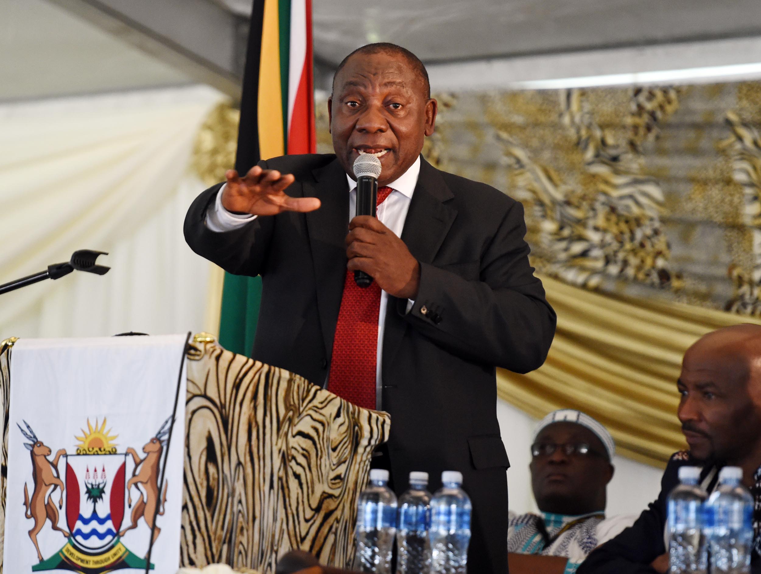 Deputy President Cyril Ramaphosa during the 20th Anniversary Cel