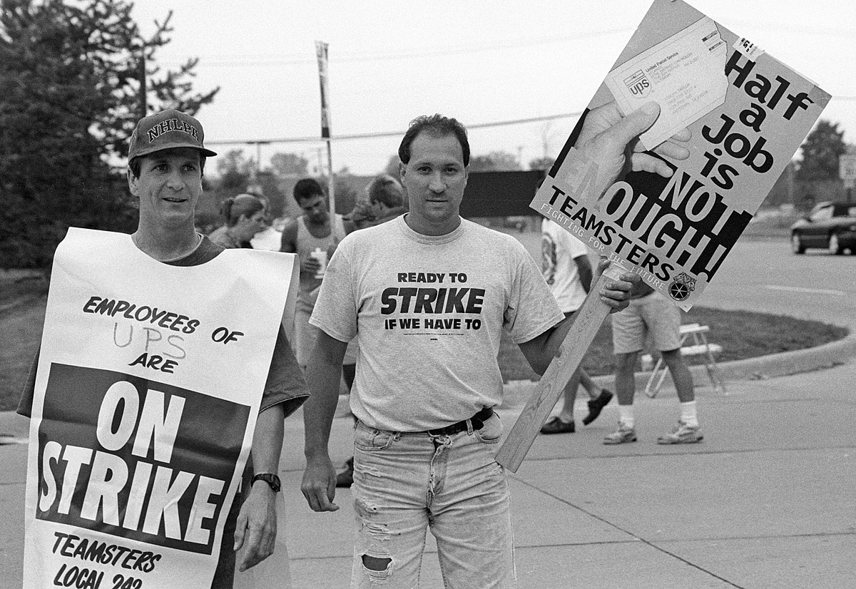 Teamsters Strike United Parcel Service