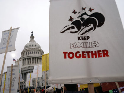 Immigration Activists Protest On Capitol Hill Calling On Congress To Pass Clean Dream Act