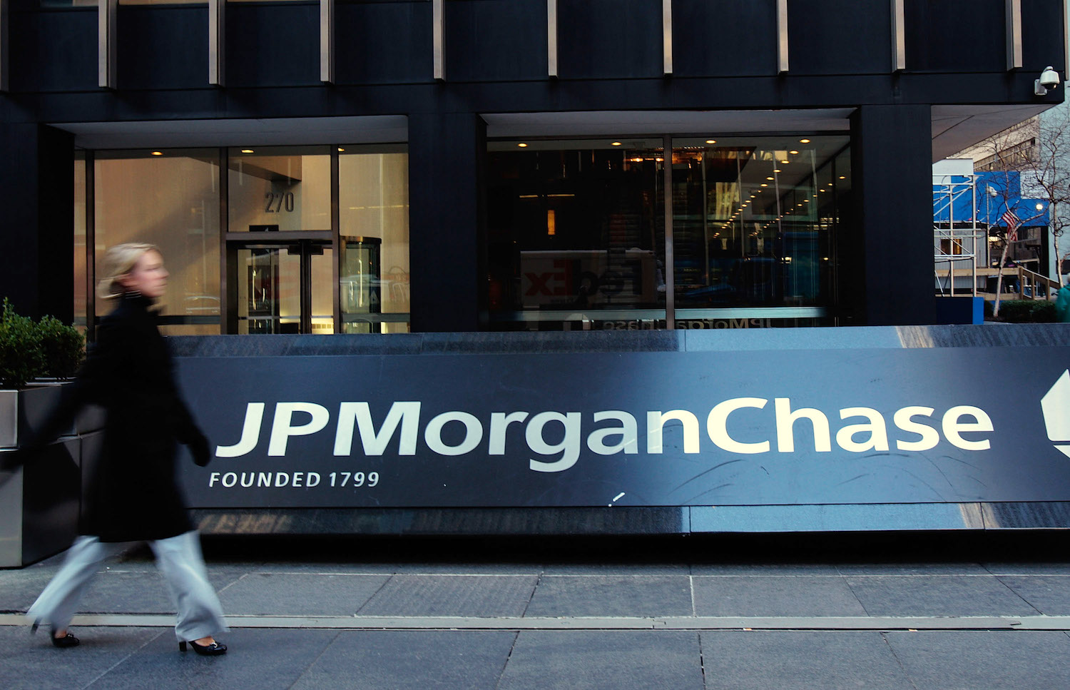 J.P. Morgan's Fourth Quarter Income Drops Over 30 Percent