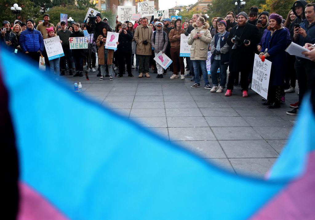 Activists Hold Rally In New York City For Trans And GNC Rights
