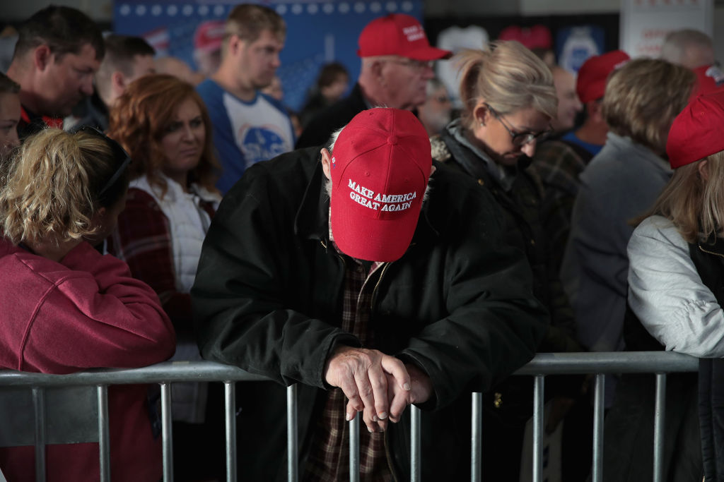 Donald Trump Holds MAGA Campaign Rally In Southern Illinois Ahead Of Midterm Elections
