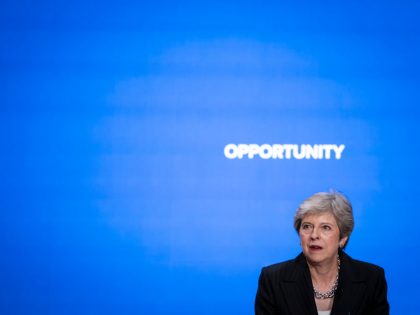 Conservative Party Leader Speaks To Conference On Day Four