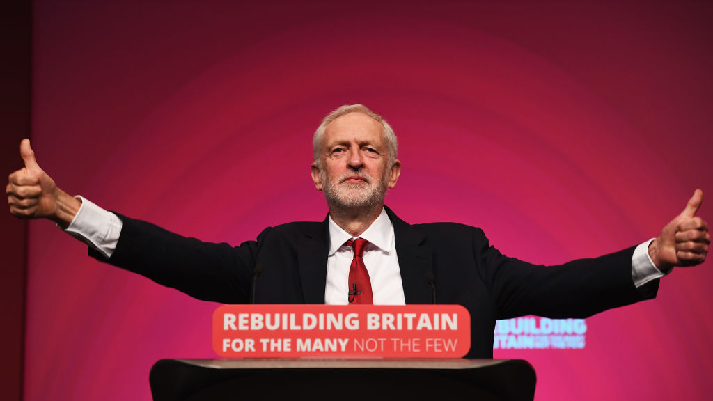 Jeremy Corbyn Addresses Labour Conference