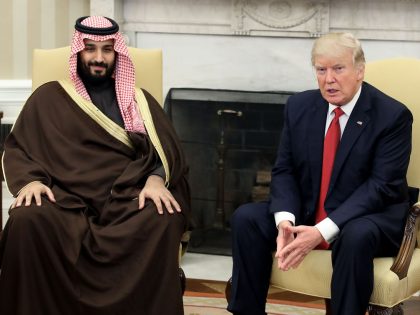 Donald Trump Has Lunch With Saudi Deputy Crown Prince And Defense Minister