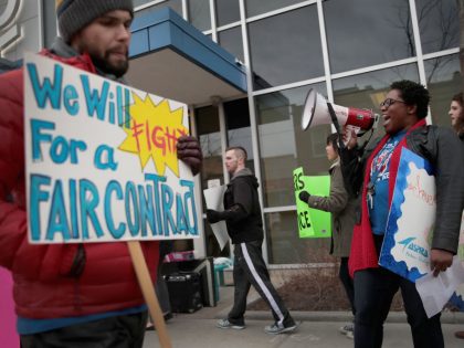 Charter Schools Of Chicago Teachers Hold Rally Ahead Of Proposed Strike