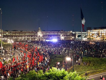 University Students In Mexico City March In Support Of Missing Students