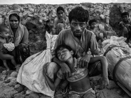 Rohingya Refugees Flee Into Bangladesh to Escape Ethnic Cleansing