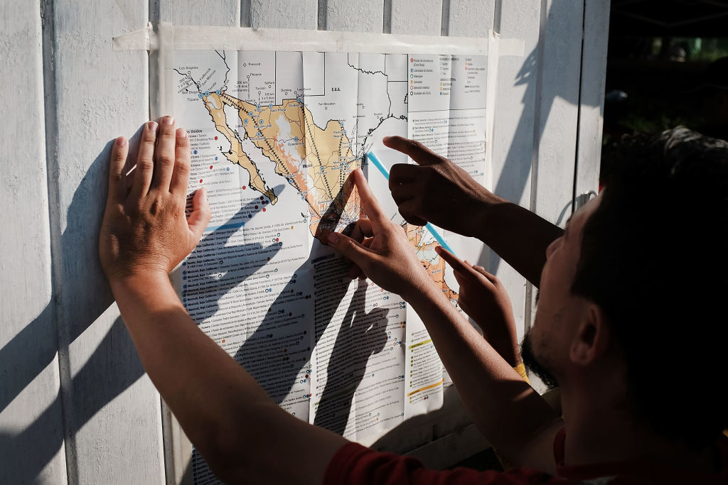 Thousands Of Hondurans In Migrant Caravan Continue March Through Mexico