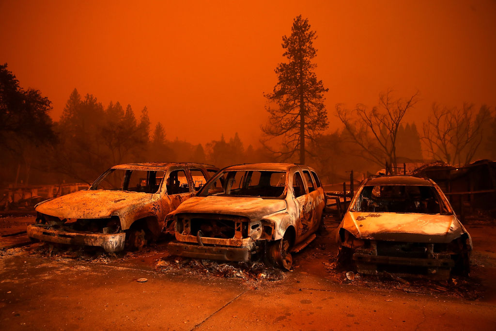 Rapidly-Spreading Wildfire In California's Butte County Prompts Evacuations
