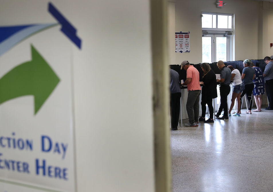 Voters Across The Country Head To The Polls For The Midterm Elections