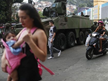 Army Troops Called In To Rio's Rocinha Favela To Quell Violence