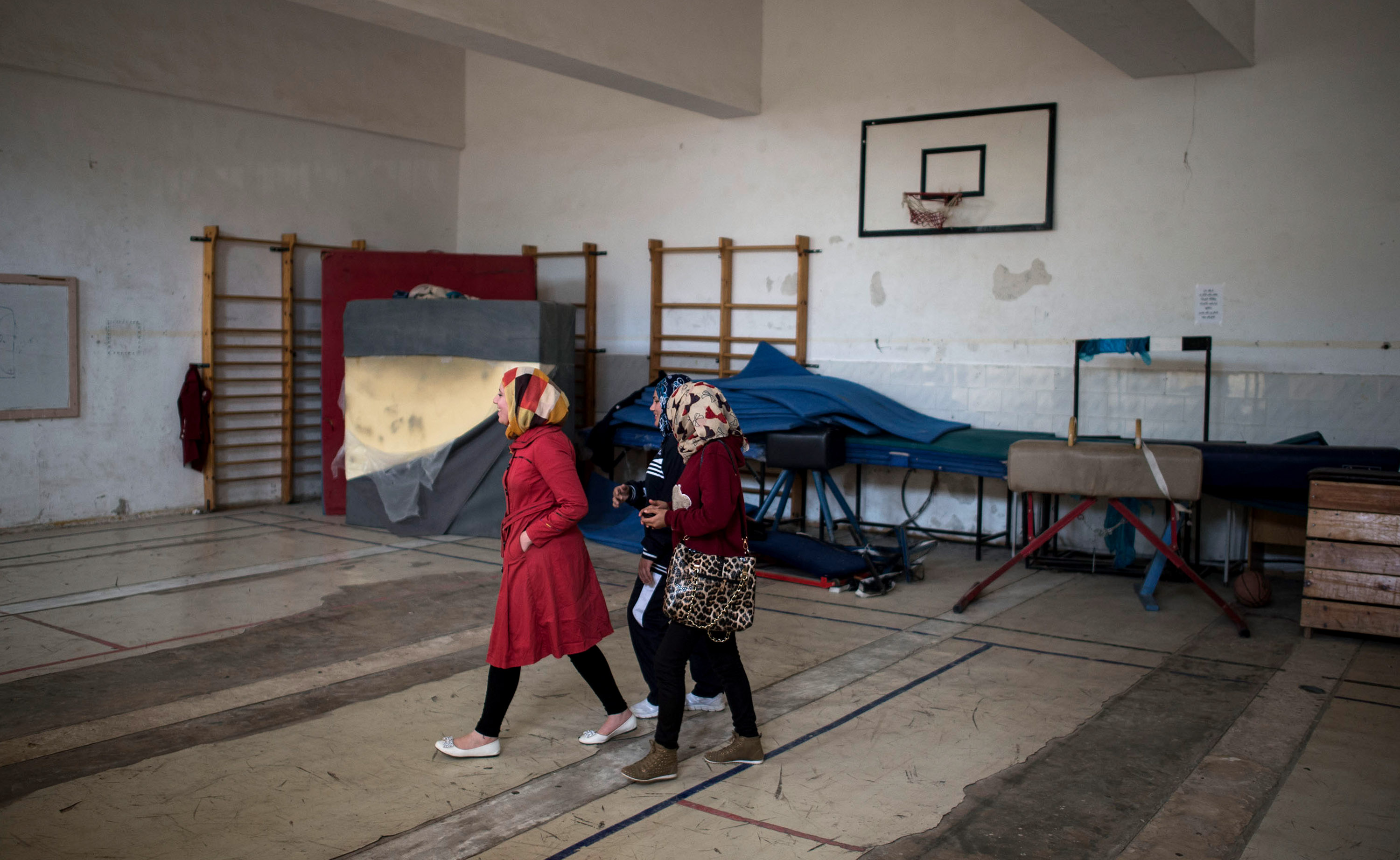 Palestinian Athletes Train In The West Bank