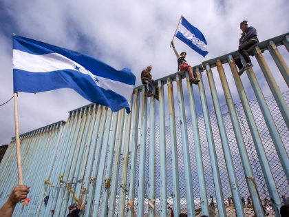 Migrants In Caravan That Travelled Through Mexico Attempt To Be Granted Asylum At U.S. Border