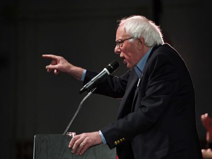 Sen. Bernie Sanders Attends Rally For Nevada Democrats In Las Vegas