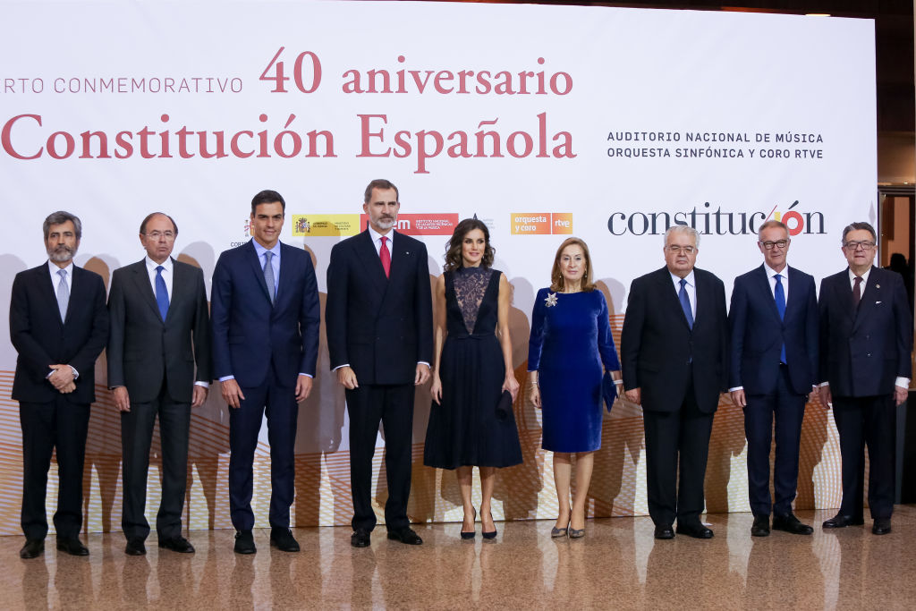 Spanish Royals Attend A Concert To Commemorate The 40th Anniversary of the Spanish Constitution