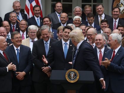 President Trump Speaks At The White House After The House Voted On Health Care Bill