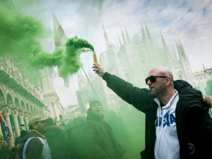 Lega Nord Meeting In Milan