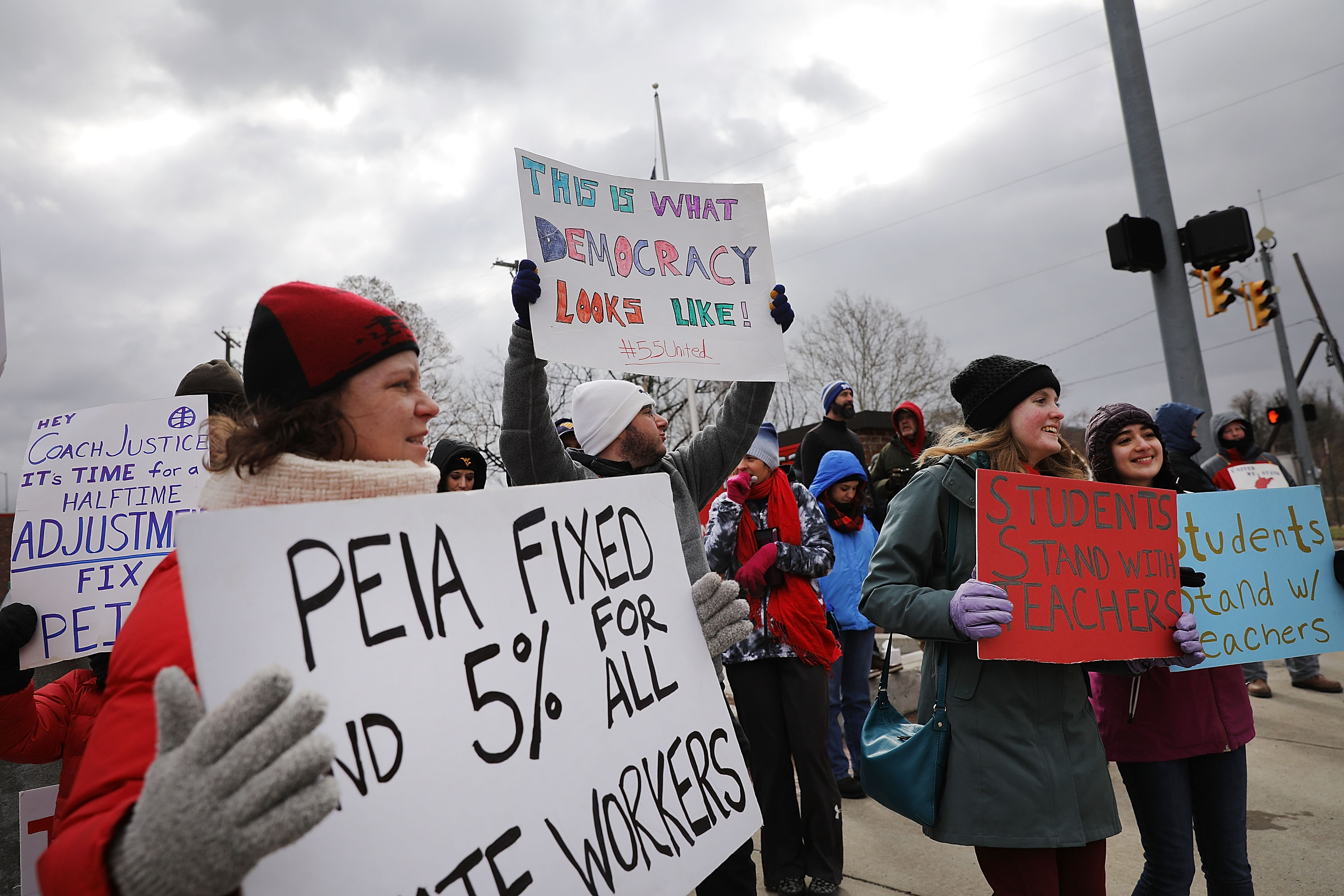 Statewide Teachers Strike In West Virginia  Continues For 7th Day