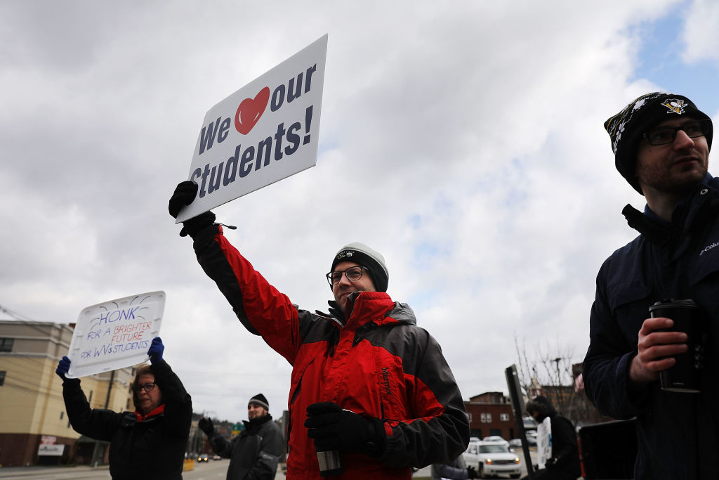 Statewide Teachers Strike In West Virginia  Continues For 7th Day