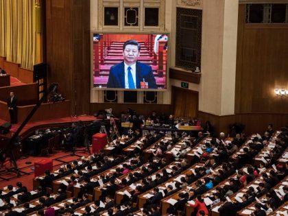 China's NPC Votes On The Draft Amendment To The Constitution Of People's Republic Of China