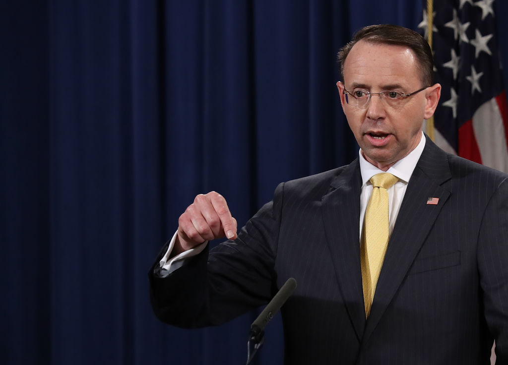 Deputy AG Rod Rosenstein Releases New Indictment Against 13 Russians For Election Interference