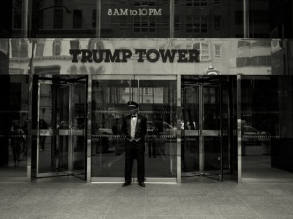 Standing guard at Trump Tower
Leica M8, New York, July, 2012, 7/19/2012,