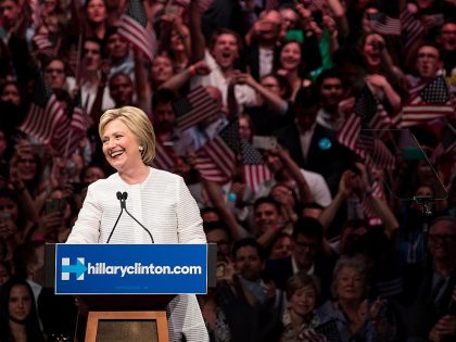 Hillary Clinton Holds Primary Night Event In Brooklyn, New York