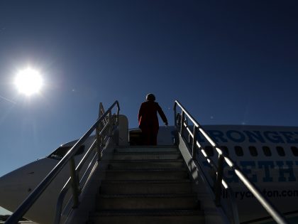 Hillary Clinton Campaigns Across US One Day Ahead Of Presidential Election