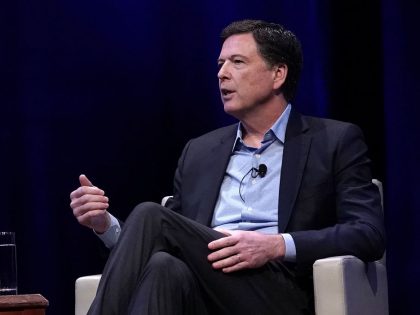 Former FBI Director James Comey Discusses New Book At George Washington University