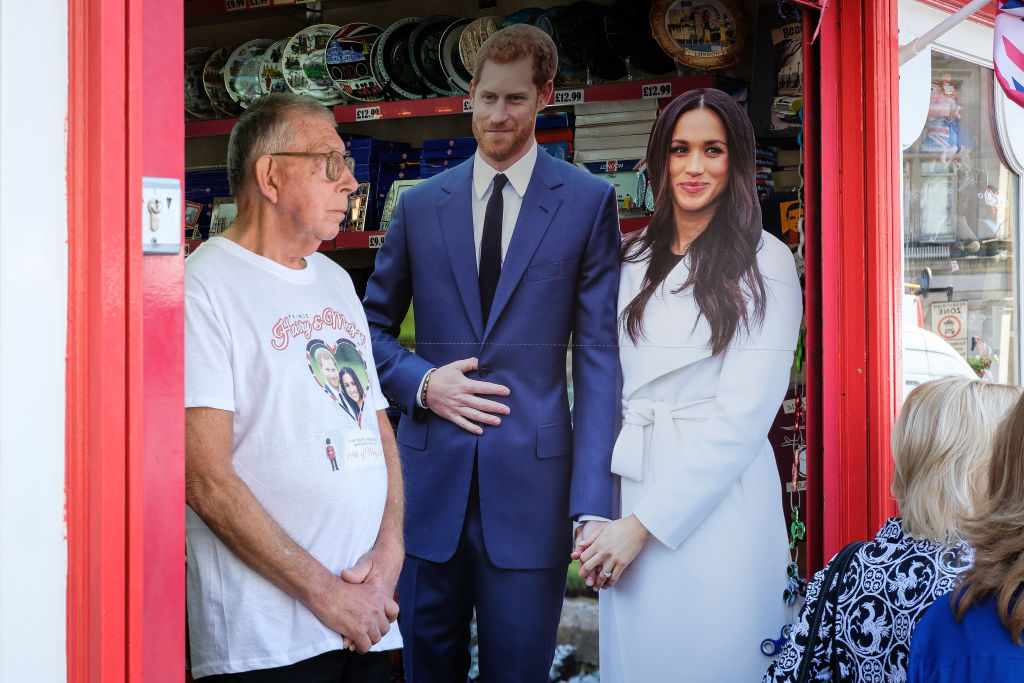 Preparations for Royal Wedding of Harry and Meghan