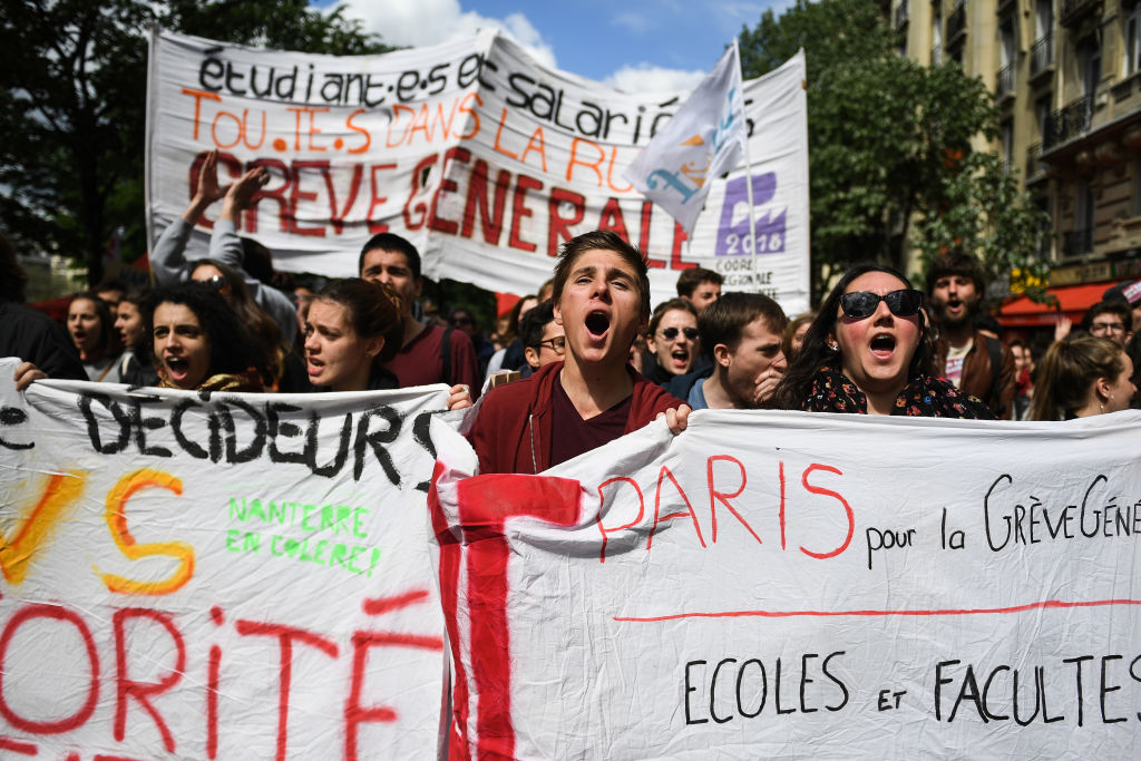 50th Anniversary Of The 1968 May Day Demonstrations In Paris