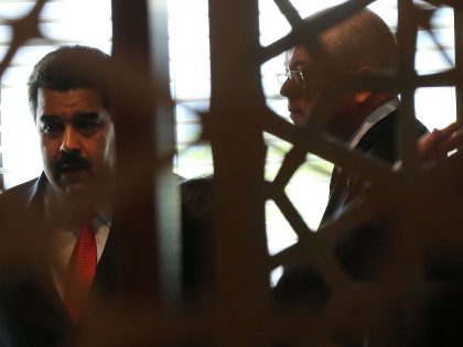 President Of Venezuela Nicolas Maduro Meets With United Nations Secretary General Ban Ki Moon