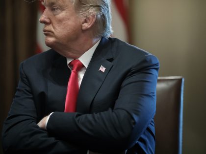 President Trump Meets With Congressional Leaders On Immigration In The Oval Office