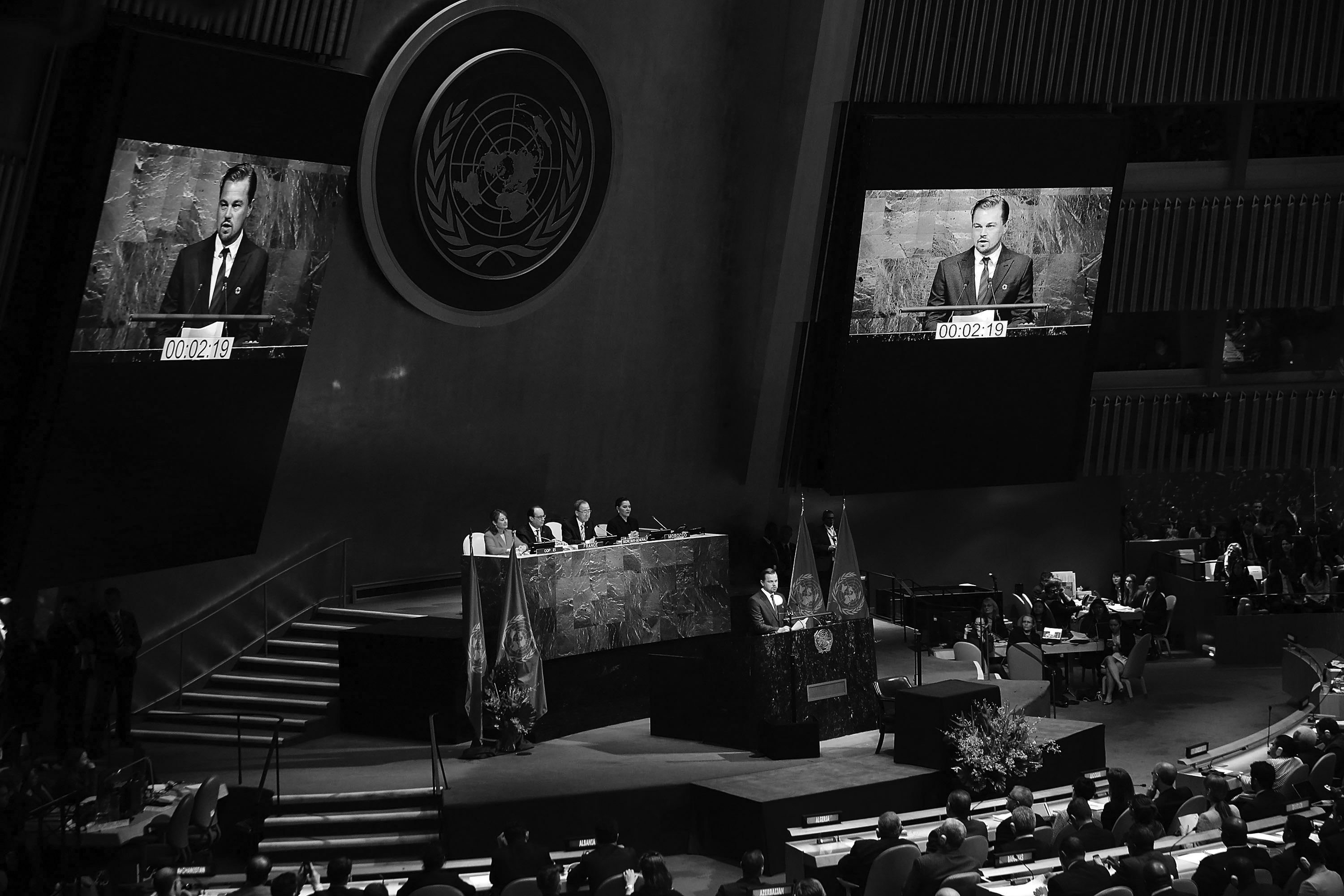 UN Secretary General, Major Signatories Hold Press Conference On Paris Agreement