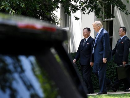 North Korean Central Committee Vice Chairman Kim Yong Chol Delivers Letter From Country's Leader To President Trump