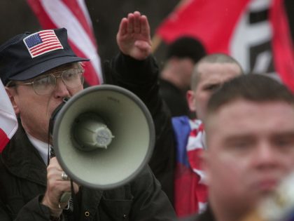 Neo-Nazis Protest Outside Skokie Holocaust Museum Dedication