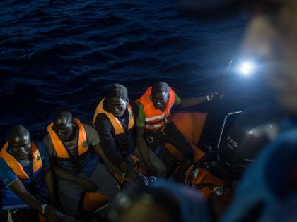 MOAS Search For Migrants On The Mediterranean