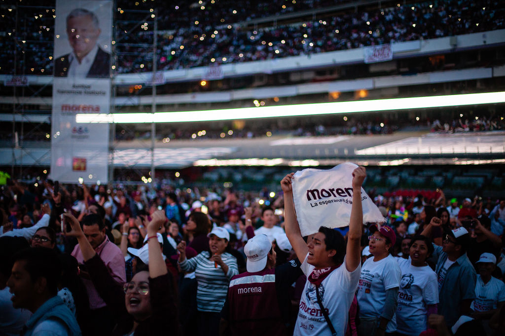 Andres Manuel Lopez Obrador Election Campaign - Closing Event