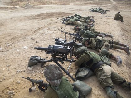 Israeli Army Hold Hamas War Exercise In Built Up Area