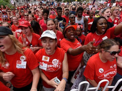 North Carolina Teachers Organize Walk Out Demanding Better Wages